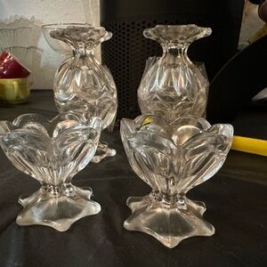 Fostoria Lucere Pedestal Open Salt Cellar 1900 -1910